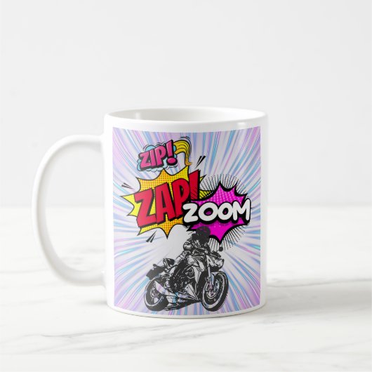 Zip, zap, zoom Classic Mug (Gauche)