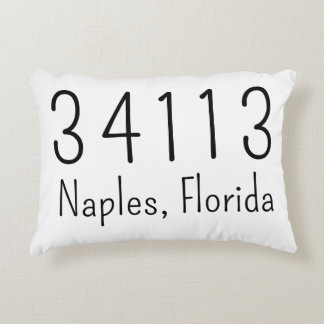 Zipcode Ville et Coussin Customisé par l'État