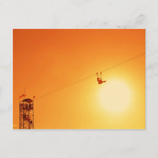 ziplijn briefkaart