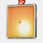 ziplijn metalen ornament (Links)