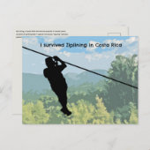 Zipline Briefkaart (Voorkant / Achterkant)