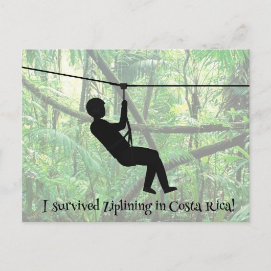 Zipline Briefkaart (Voorkant)