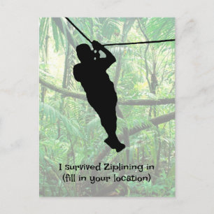 Zipline Briefkaart