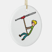 Ziplining Keramisch Ornament (Rechts)