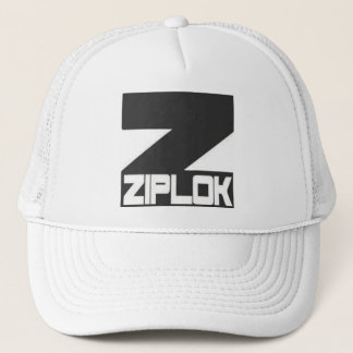 Ziplok Black Logo - Trucker Hat Pet
