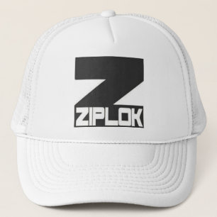 Ziplok Black Logo - Trucker Hat Trucker Pet