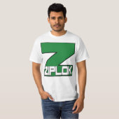 Ziplok Green T T-shirt (Voorkant volledig)