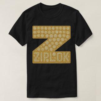 Ziplok - Logo Diamant Doré - T-Shirt
