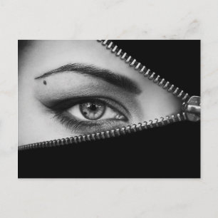 Zipped Eye Briefkaart
