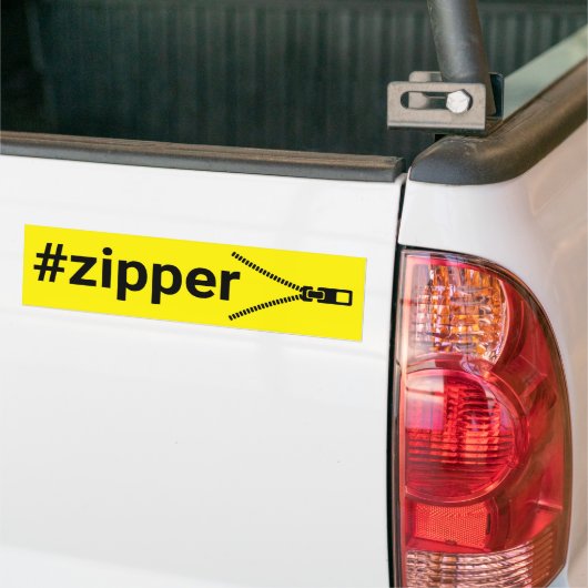 #Zipper Bumpersticker (Op Truck)
