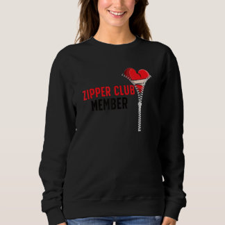 Zipper Club-lid herstelt na openhartoperatie_1 Trui
