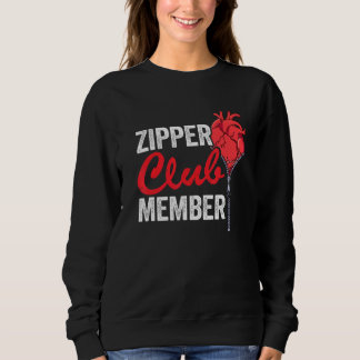 Zipper Club Member Bypass Open Heart Surgery Recov Trui