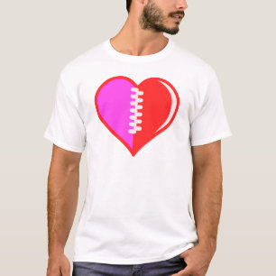 Zipper Club Open Hart Chirurgie Overlevende Grappi T-shirt