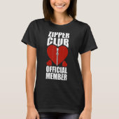 Zipper Club Open Heart Surgery Recovery T-shirt (Voorkant)