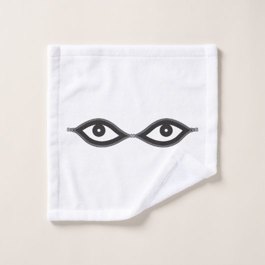 Zipper eyes (Gant de toilette)