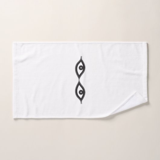 Zipper eyes (Serviette à main)