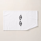 Zipper Eyes Handdoek (Handdoek)