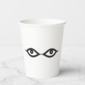 Zipper Eyes Papieren Bekers (Voorkant)