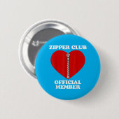 Zipper Heart Surgery Recovery Open Heart Bypa Ronde Button 5,7 Cm (Voorkant /achterkant)