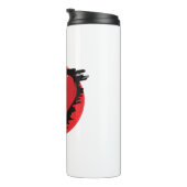 Zipper Heart Thermosbeker (Geroteerd rechts)