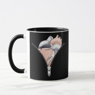 Zipper Heart Zipper Heart mug