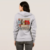 Zipper Hoodie (Achterkant volledig)