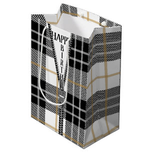 Zipper op de toneelplaat medium cadeauzakje