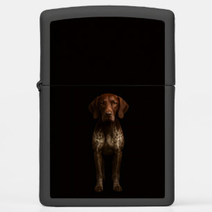 Zippo-aansteker met Duitse Pointer-hond