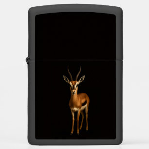 Zippo-aansteker met Elegant Gazella