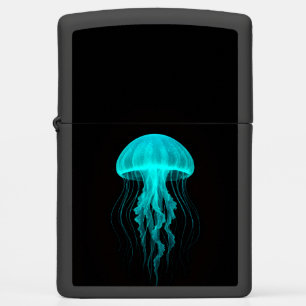 Zippo-aansteker met groene neonkwal