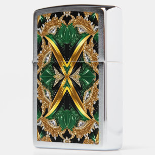 Zippo aansteker met Jamaican Colors Design