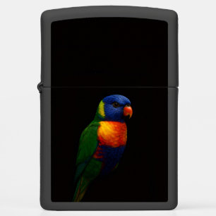 Zippo-aansteker met Lorikeet Regenboogparkiet