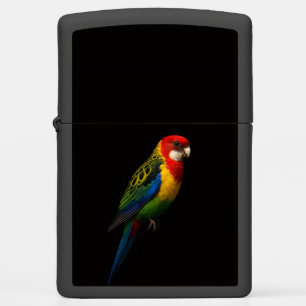 Zippo-aansteker met oosterlijke rosella-papegaai
