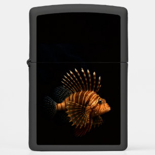 Zippo-aansteker met Rode Leeuwvis