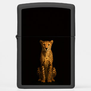 Zippo-aansteker met slanke cheeta