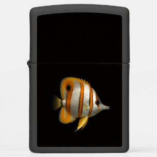 Zippo-aansteker met Tropische Rif VlinderVis