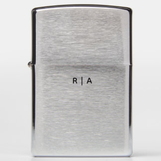Zippo geborsteld chroom zakaansteker