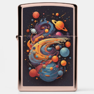 Zippo High Polish Roos gouden zakaansteker