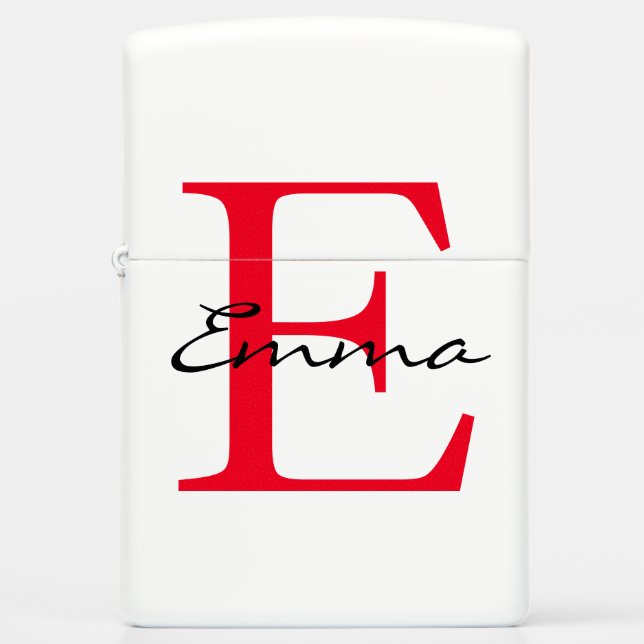 Zippo Lighter CUSTOM NAME "EMMA" (Voorkant)