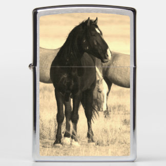 Zippo Lighter WILD HORSES OF UTAH