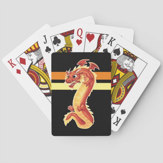 Zippy Dragon Pokerkaarten (Achterkant)
