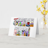 Zippy Kaart van Halloween (Gele Bloem)