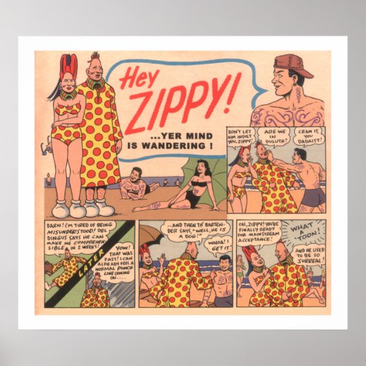 Zippy. Poster (Voorkant)