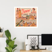 Zippy. Poster (Thuiskantoor)