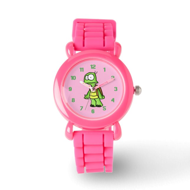 Zippy the Turtle Horloge (Voorkant)