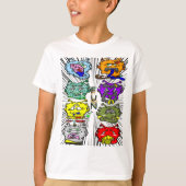 Zippy Trippy Alien Dazs Fun k T-shirt (Voorkant)