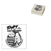 Zippy voor President! Rubberstempel (Gestempeld)