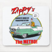 Zippy's metro Mousepad Muismat (Voorkant)