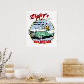 Zippy's metro poster (Keuken)