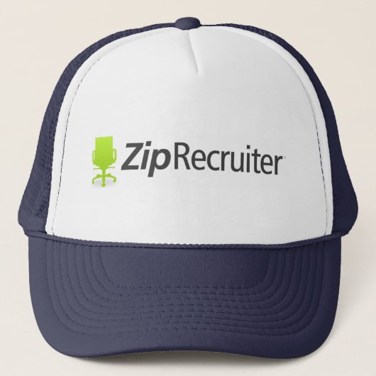 ZIpRecruiter Trucker Hat Trucker Pet (Voorkant)